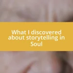 What I discovered about storytelling in Soul